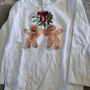 Girls size 6 Gymboree Gingerbread Shirt